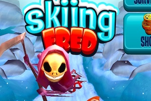 skiing fred