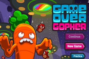 game over gopher