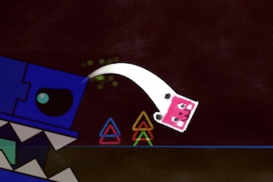 Geometry Dash Blackboard
